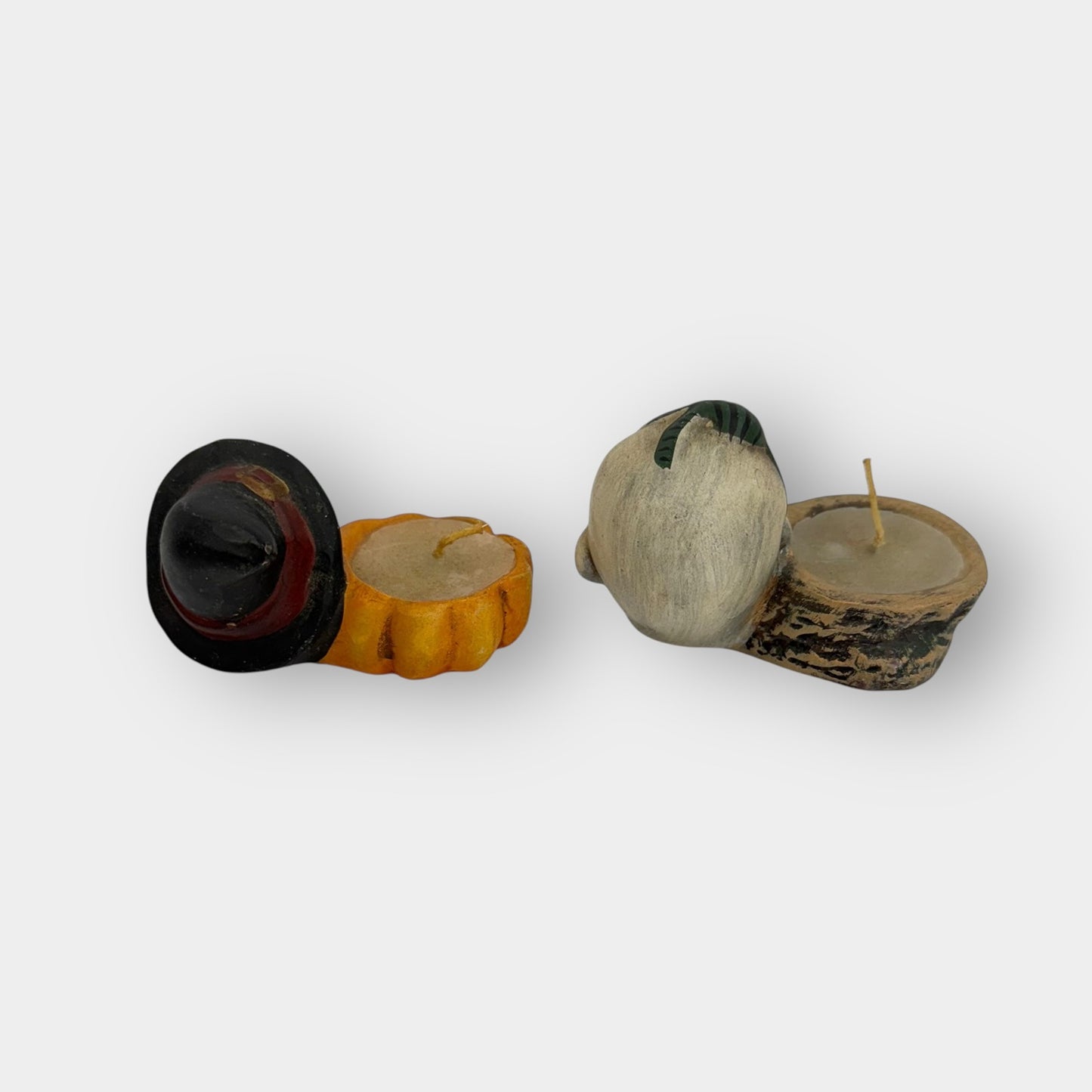 Halloween Candle Holders Pair