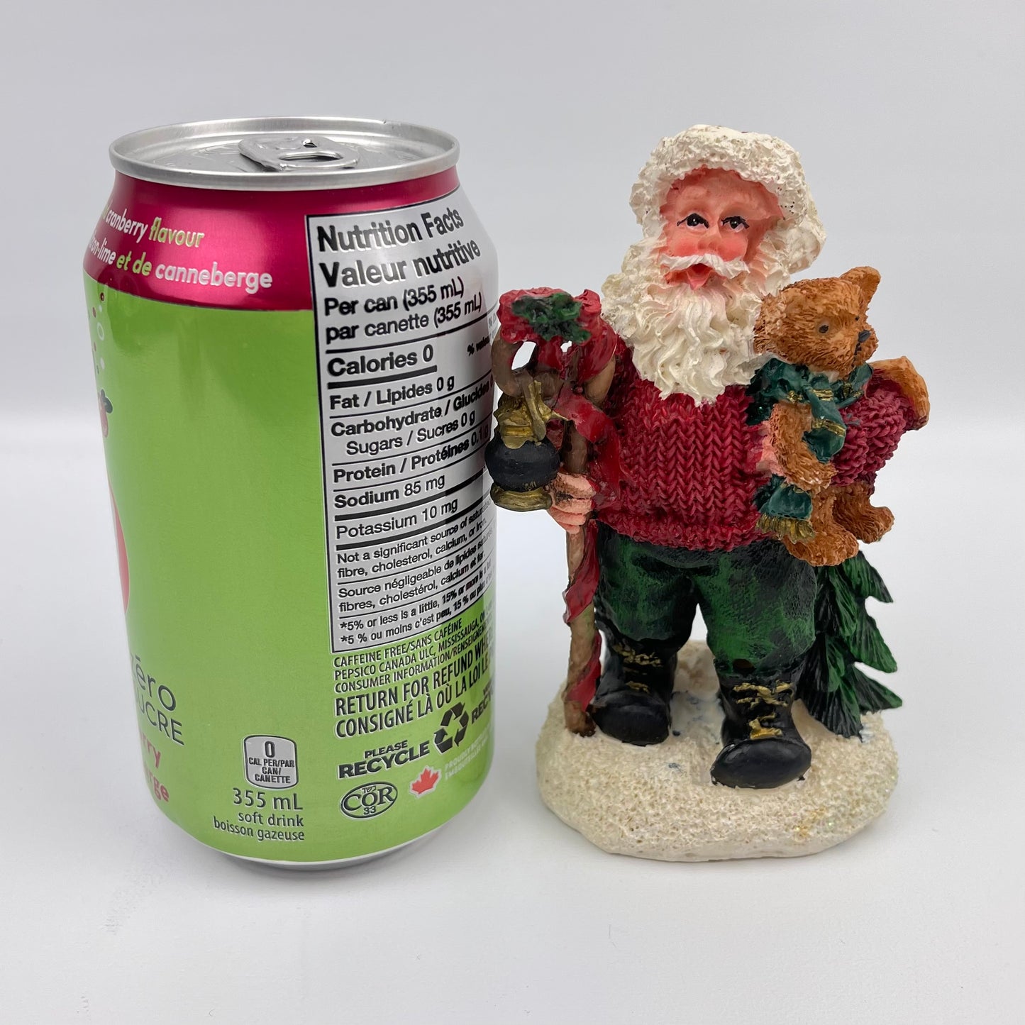 Santa/teddy décor
