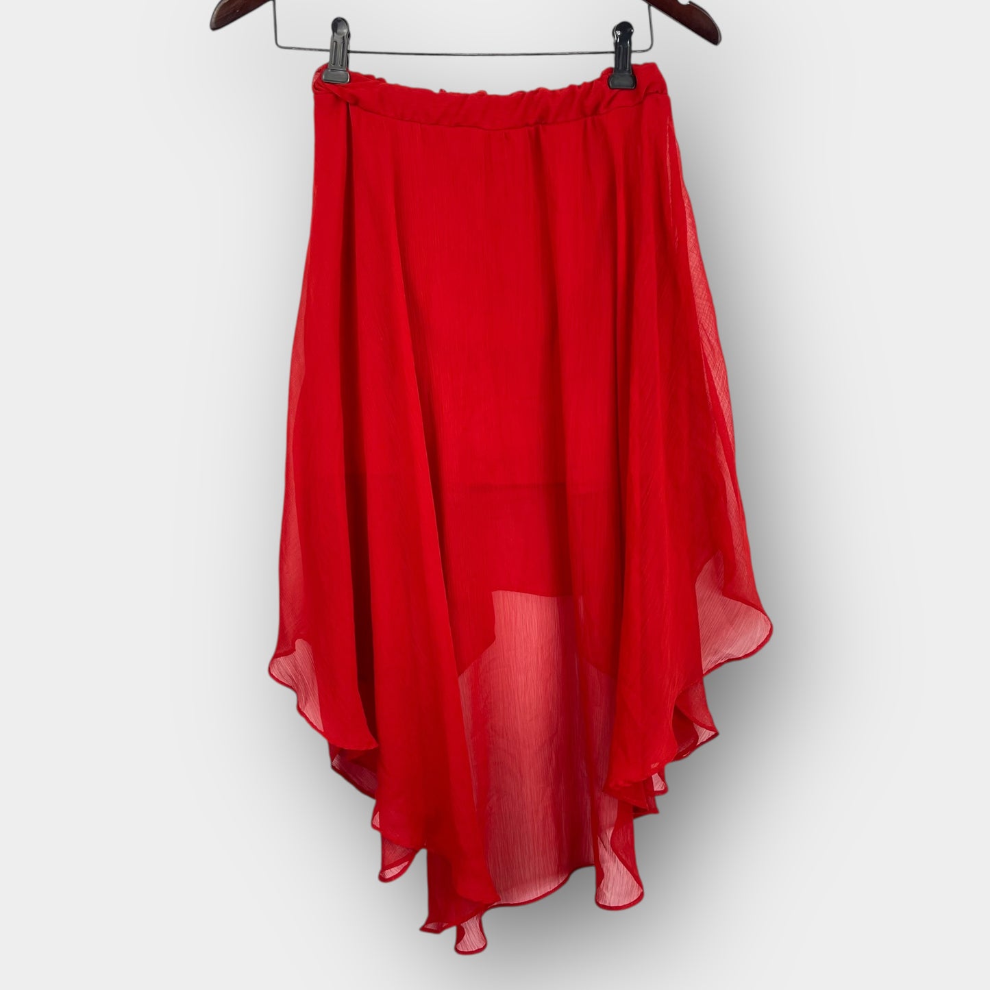 Brat Star high-low skirt