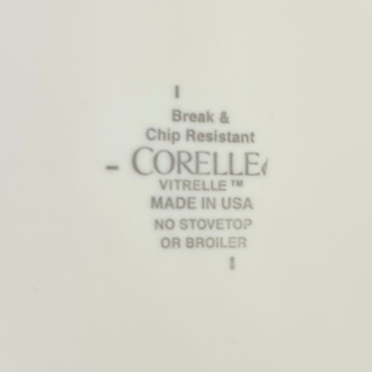 Corelle bread plates 6.75"