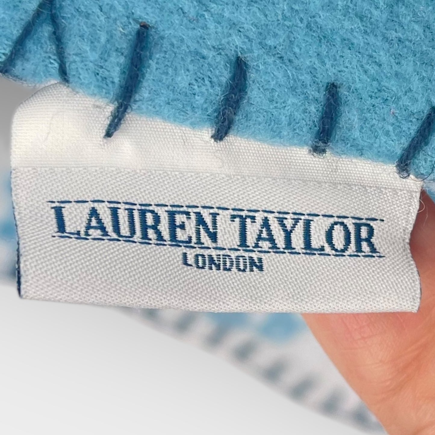 Lauren Taylor floral fleece