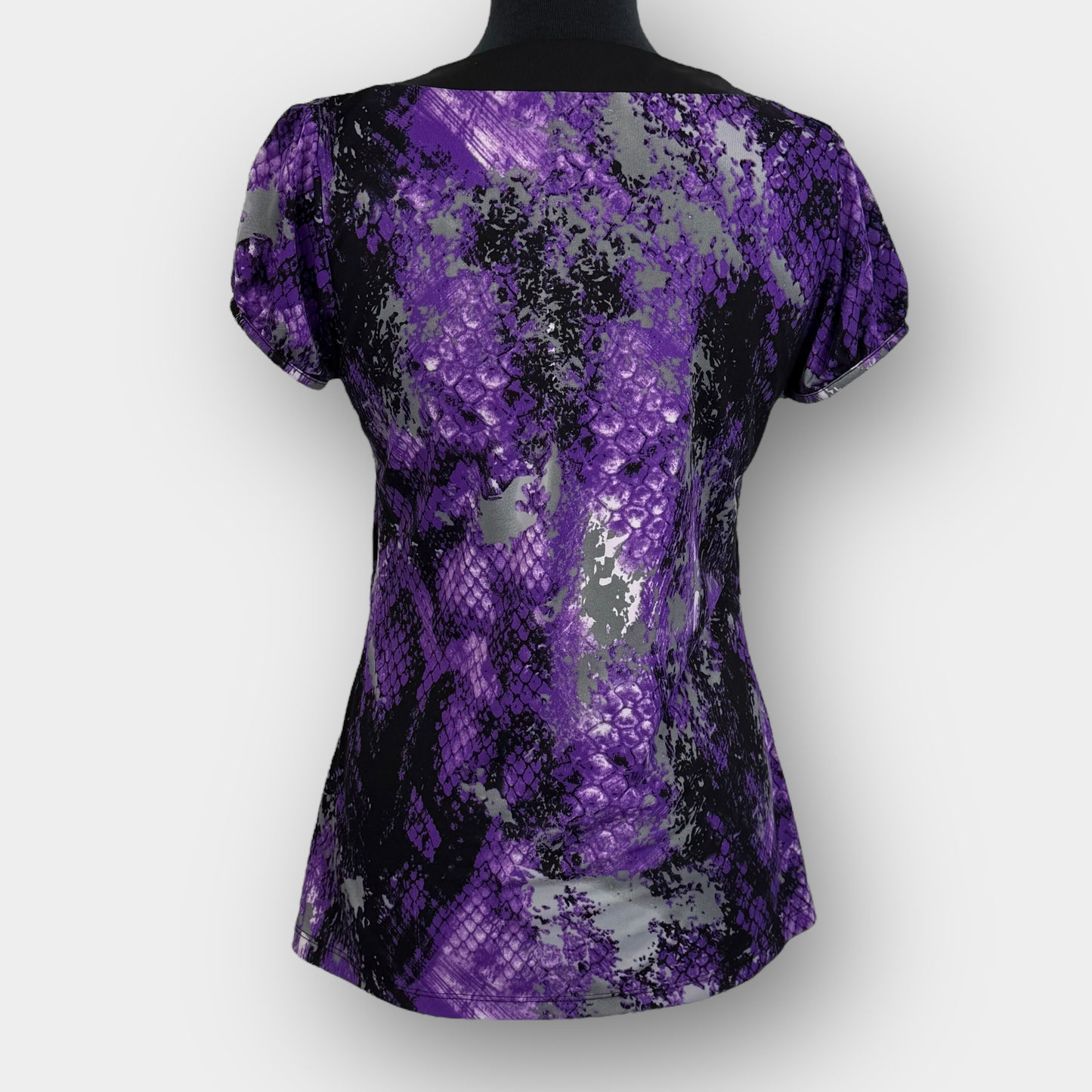 George scoop neck top