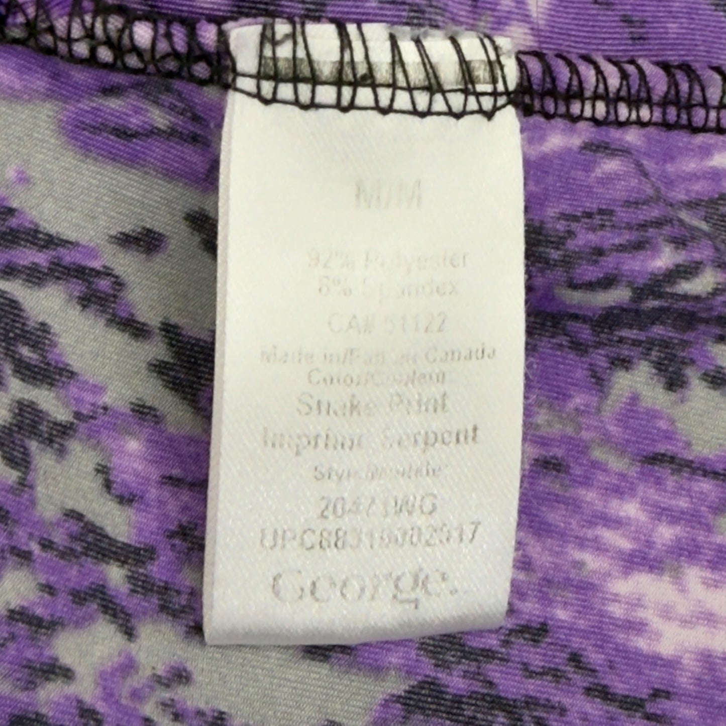 George scoop neck top