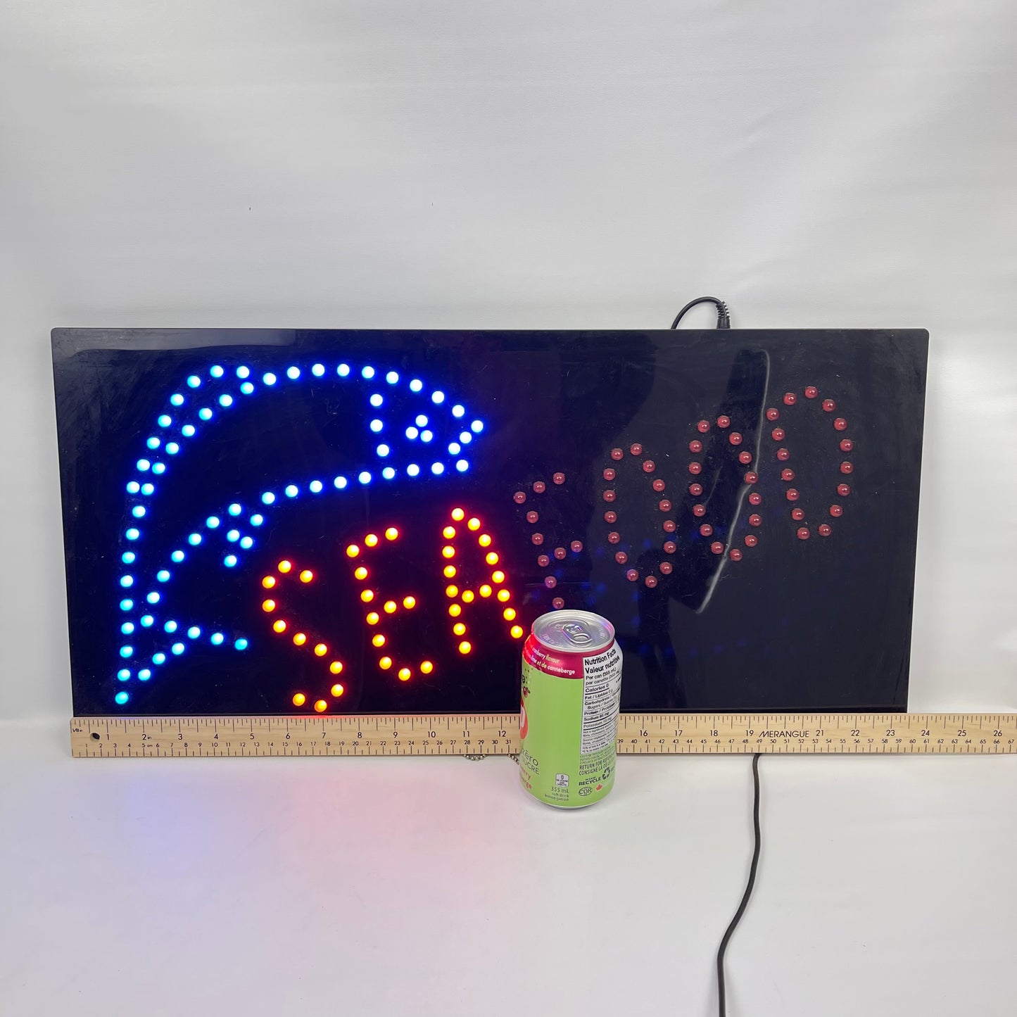 Seafood sign