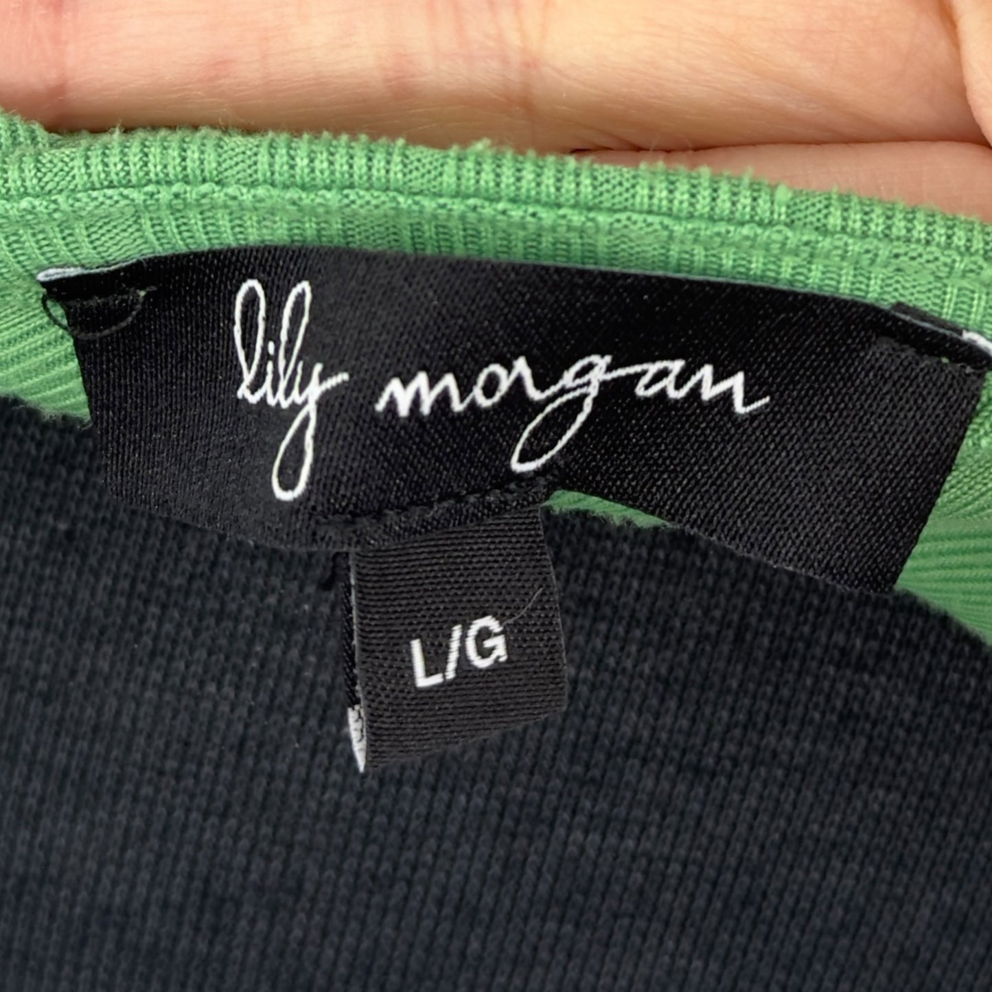 Lily Morgan ribbed maxi dress