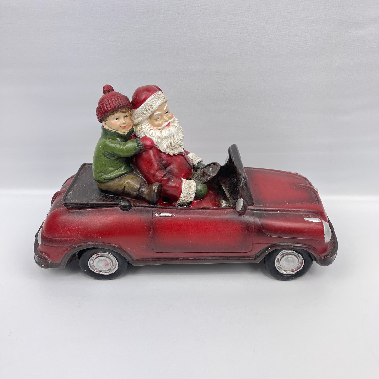 Santa/kid in car