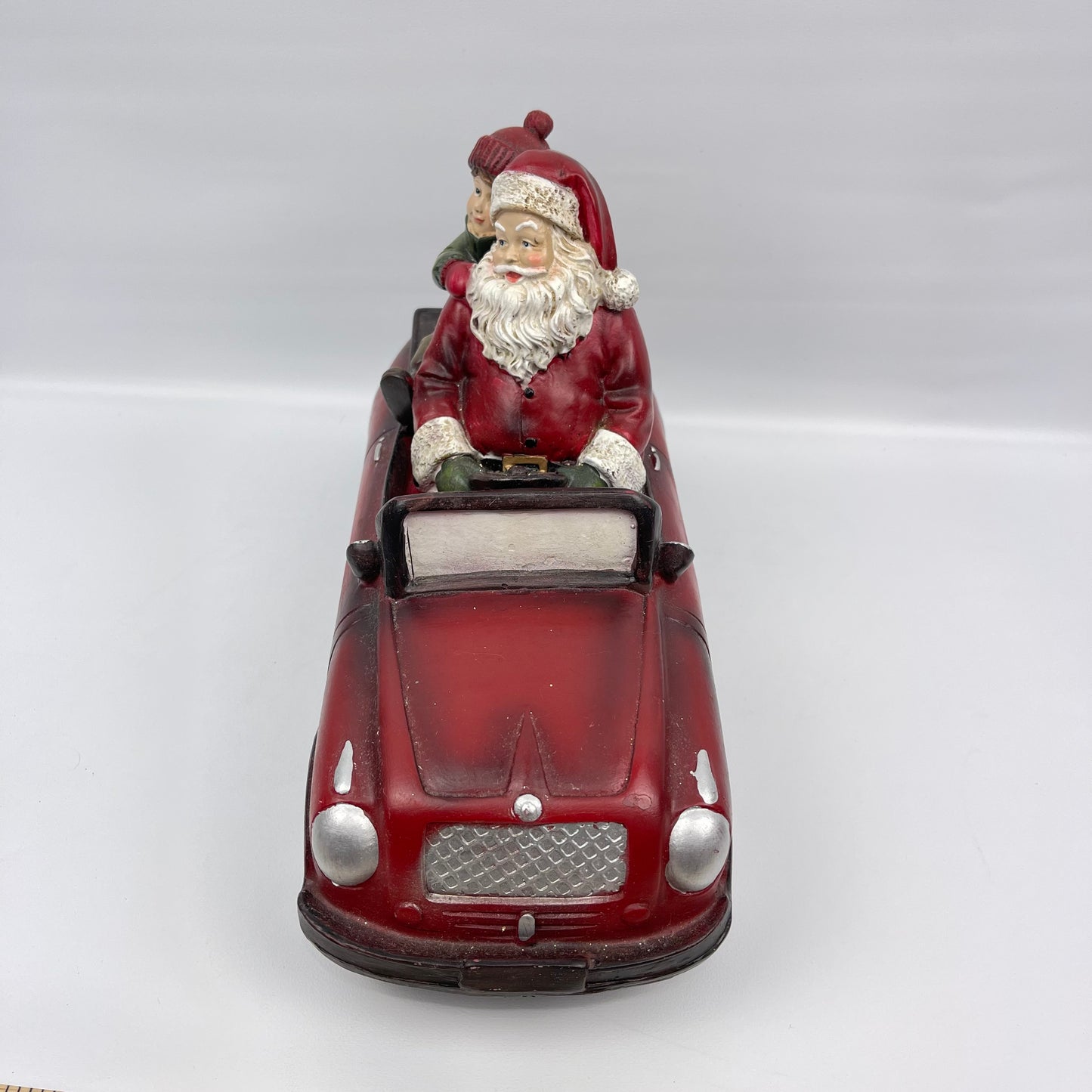 Santa/kid in car