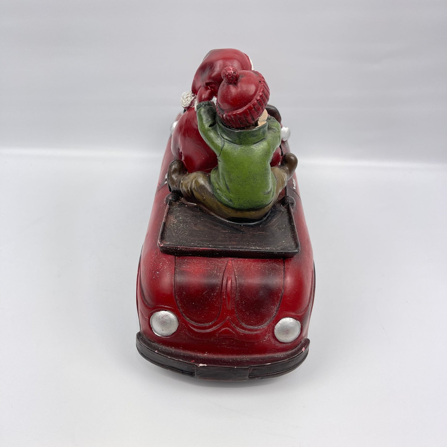 Santa/kid in car