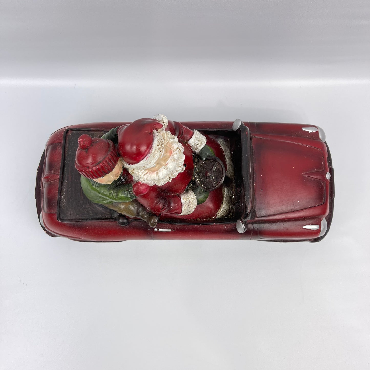 Santa/kid in car