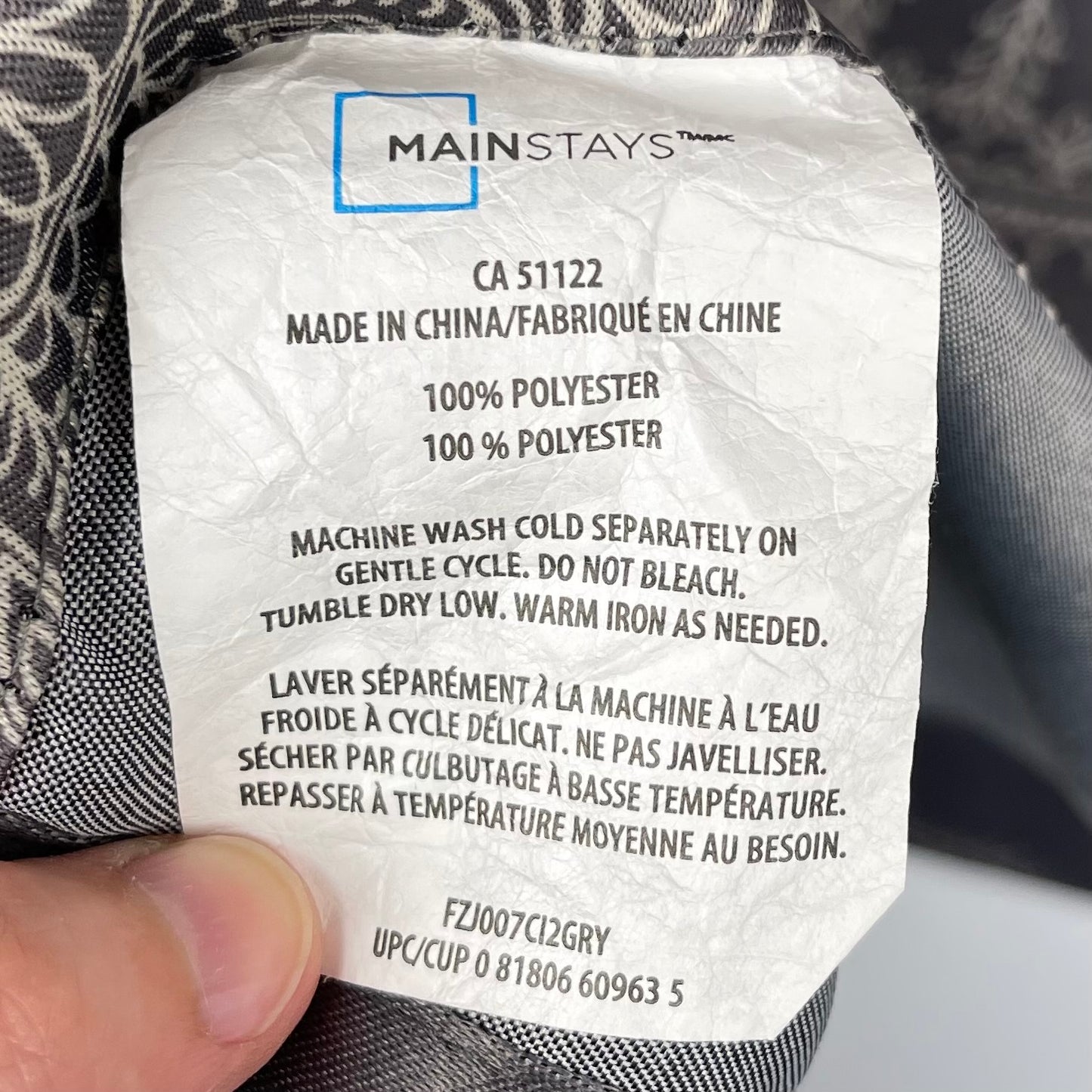 Mainstays curtain set of 2