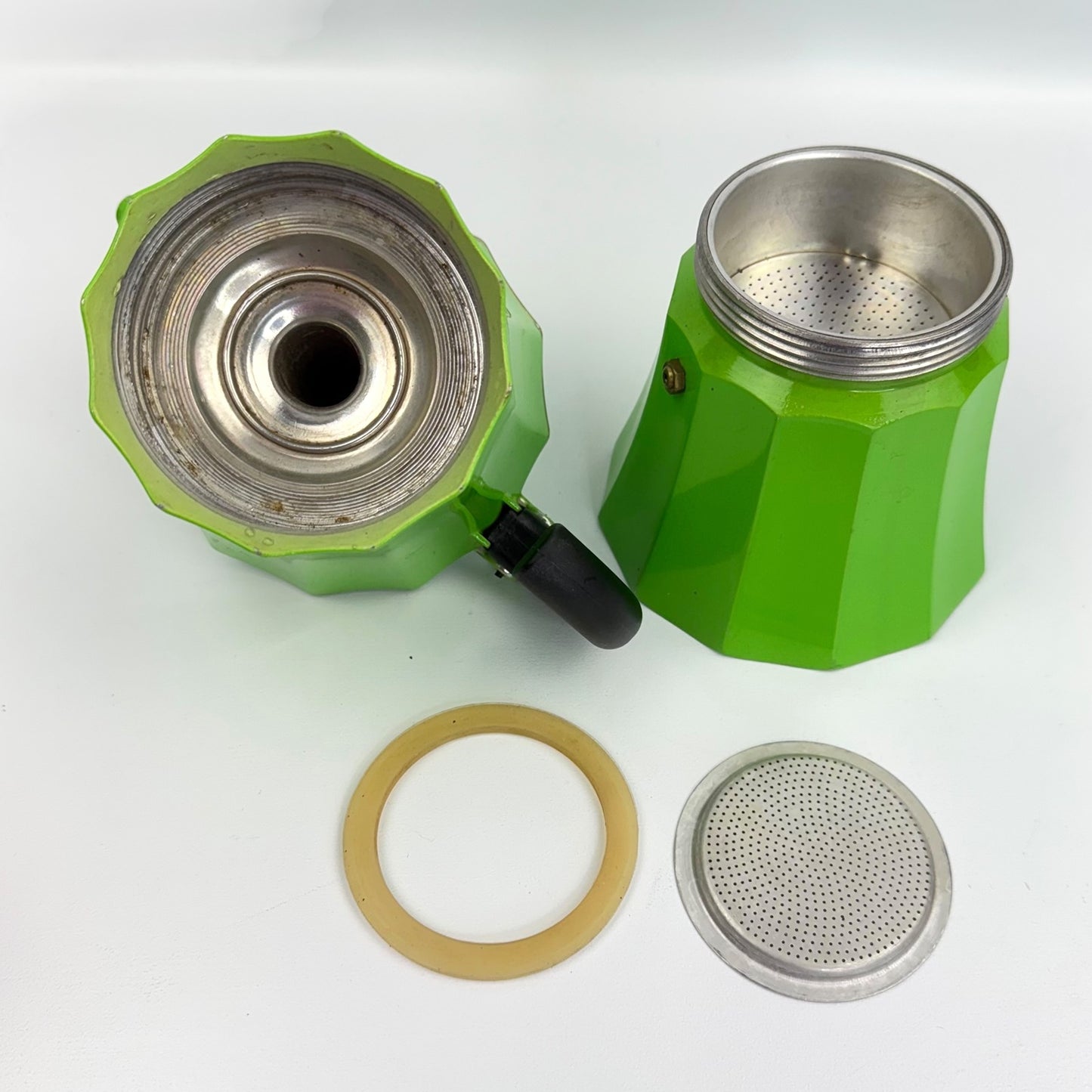 Gnali Zani Green Moka Pot