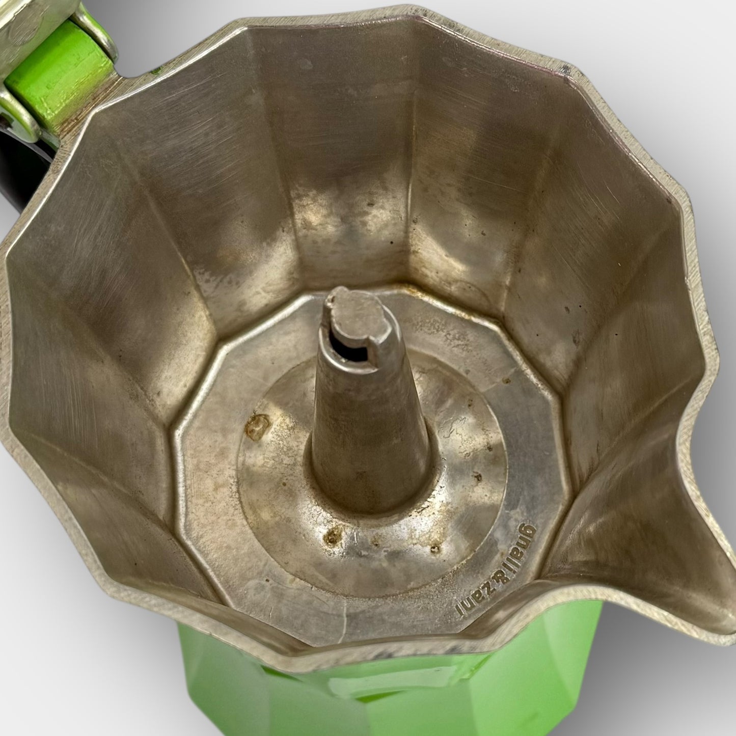 Gnali Zani Green Moka Pot