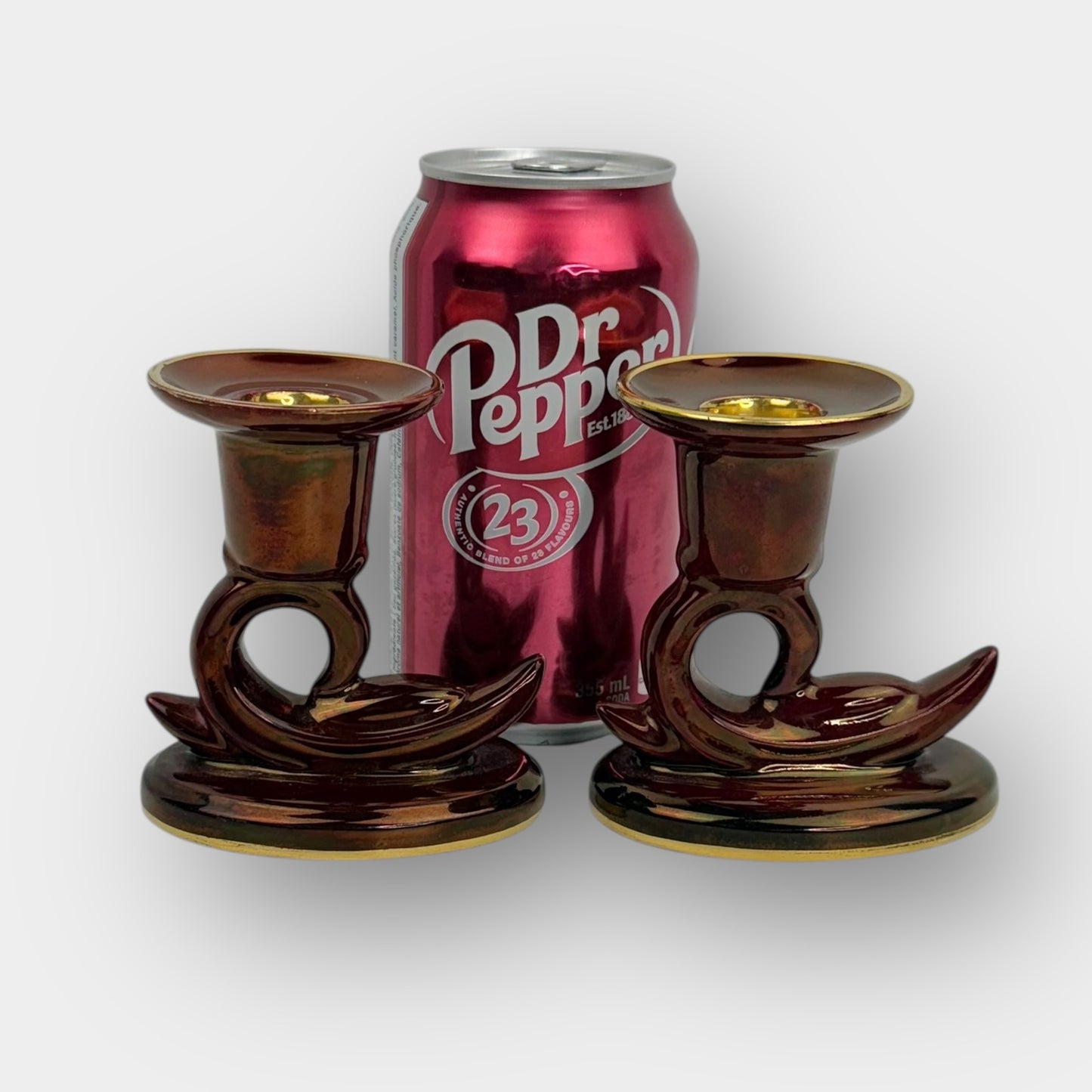 Carlton Ware Candlestick Pair