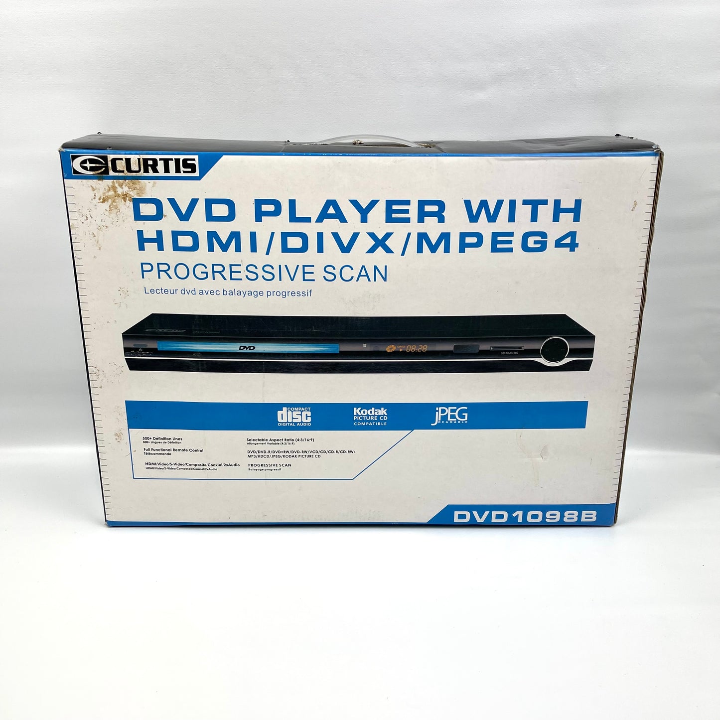 Curtis dvd player