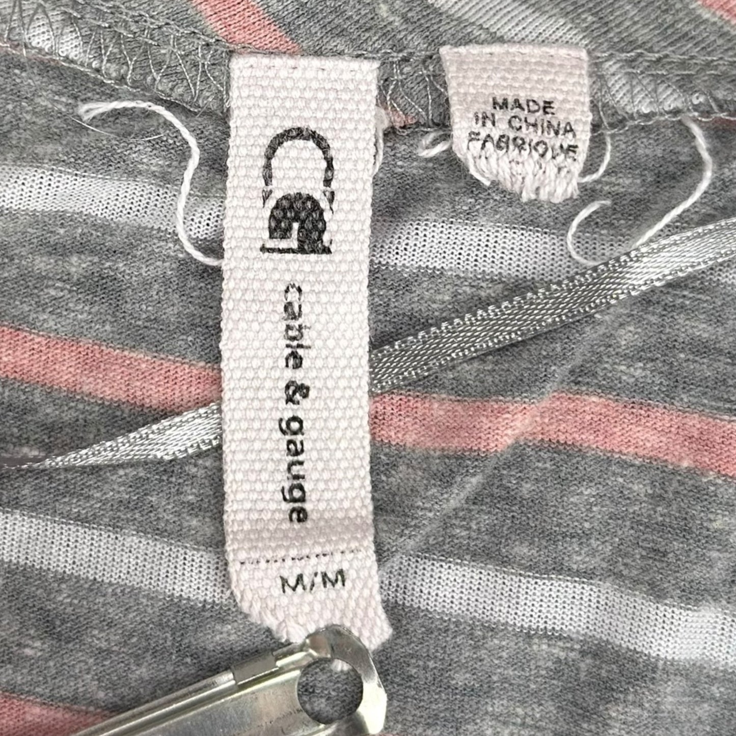 Cable & Gauge Stripe Tee