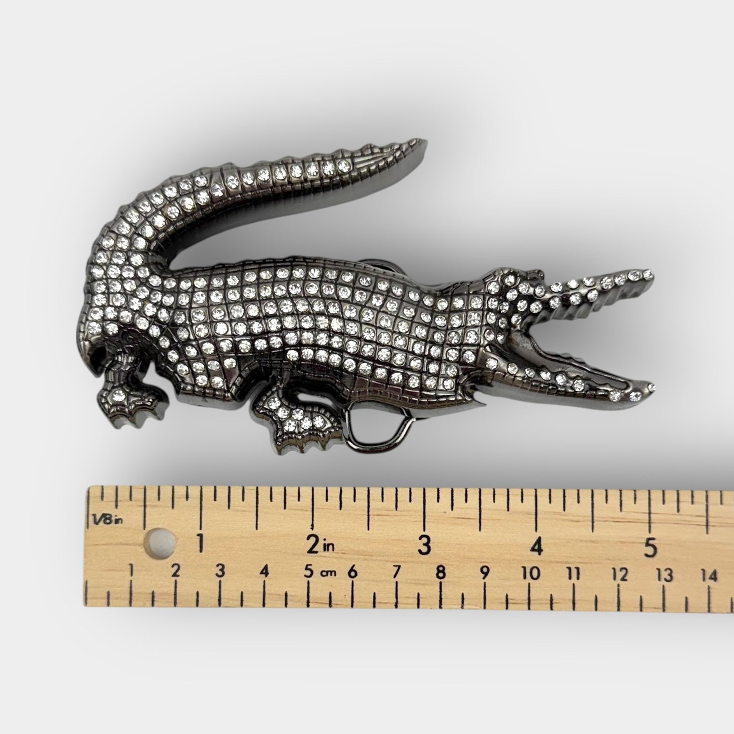 Crocodile Belt Buckle