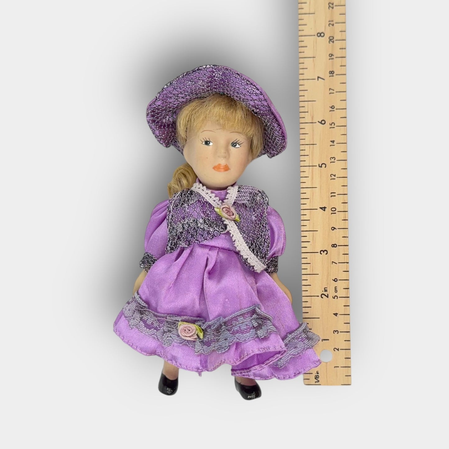 Dundee Purple Dress Doll
