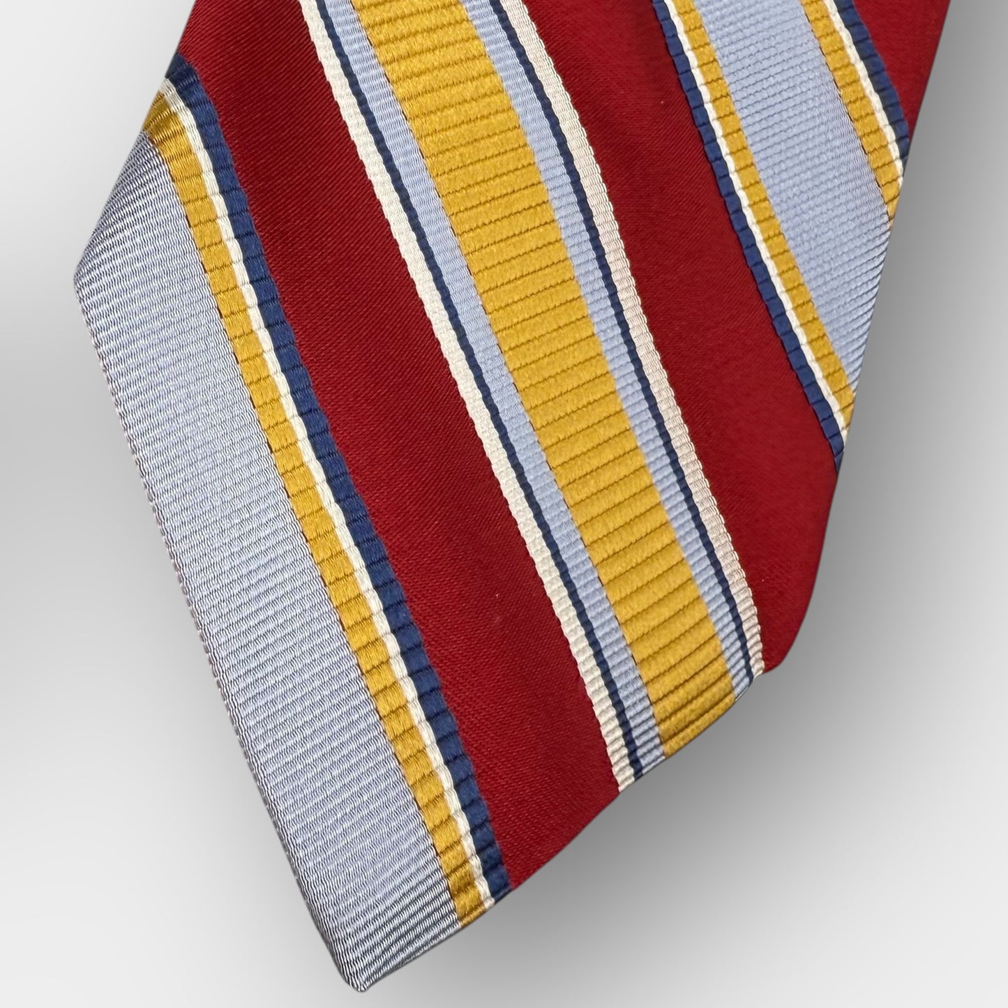 Dion Wide Stripe Silk Tie