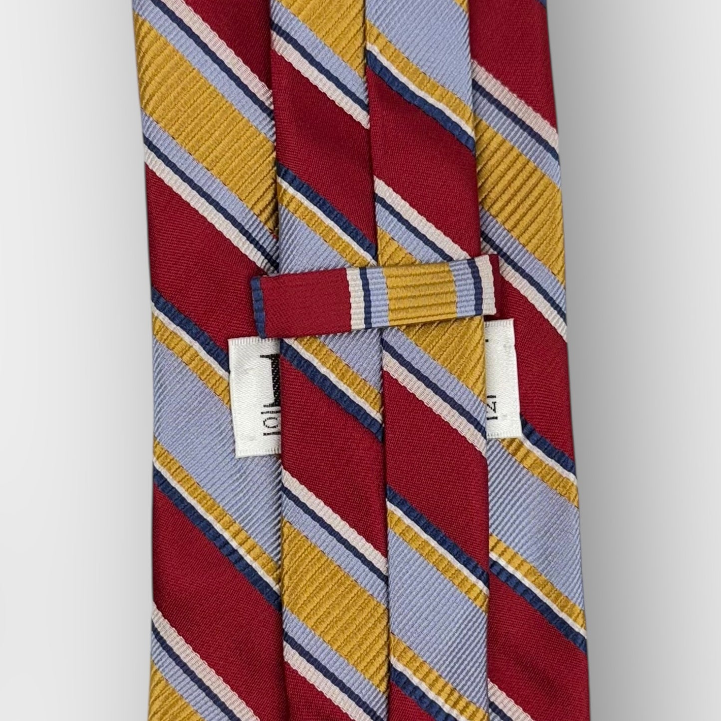 Dion Wide Stripe Silk Tie