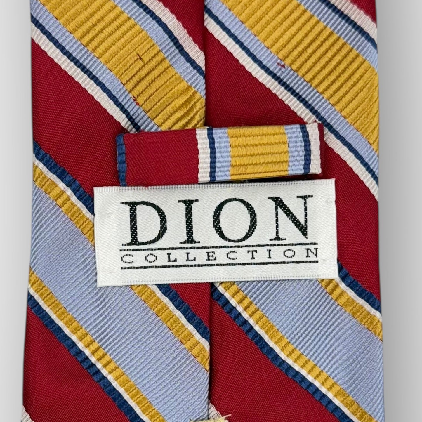 Dion Wide Stripe Silk Tie