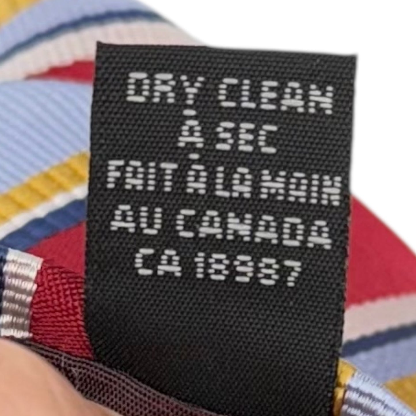 Dion Wide Stripe Silk Tie