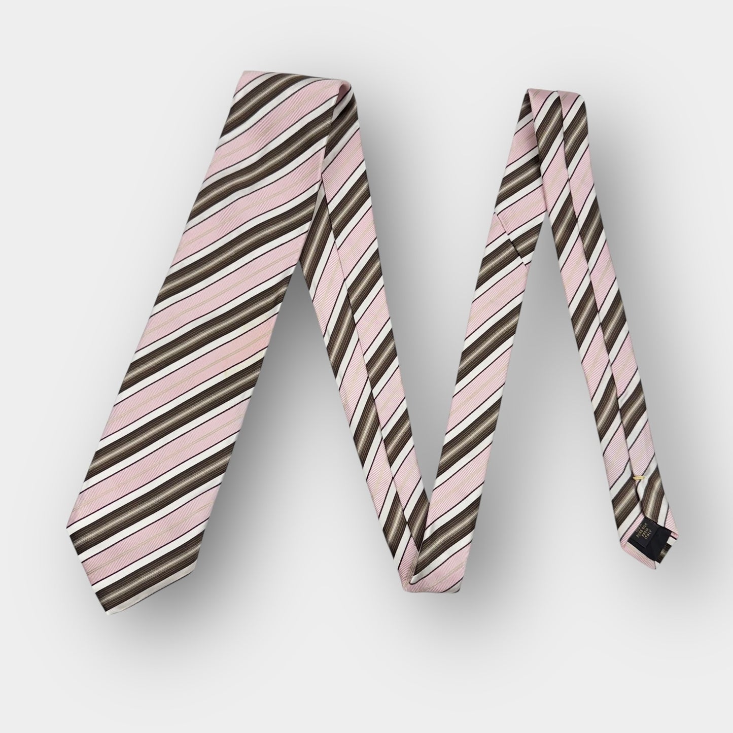 Serica Striped Silk Tie
