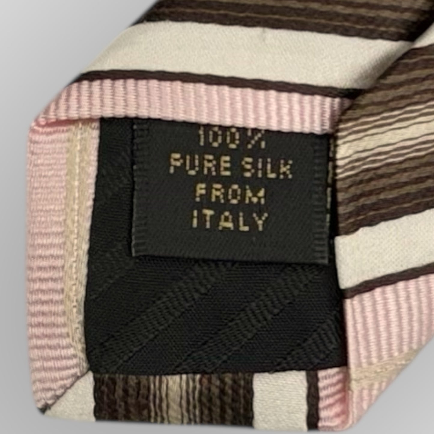 Serica Striped Silk Tie