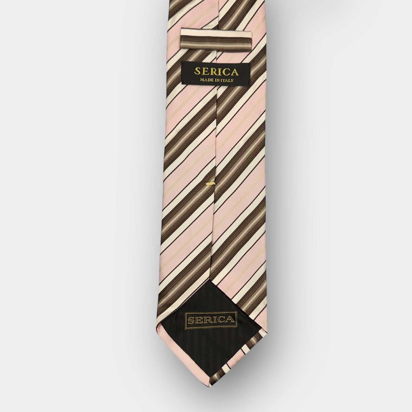 Serica Striped Silk Tie
