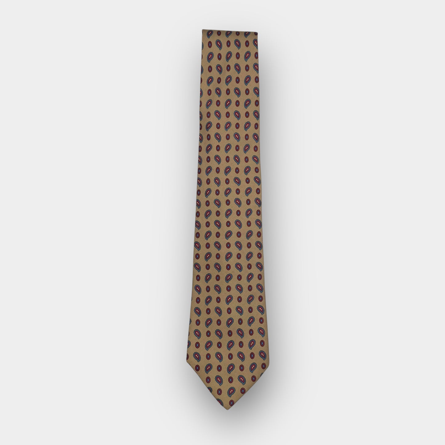 Paisley silk tie