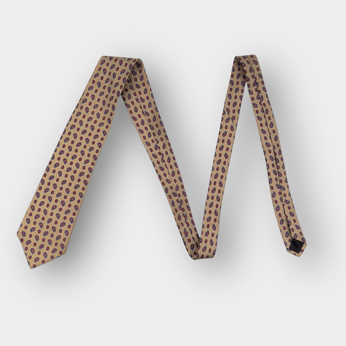 Paisley silk tie
