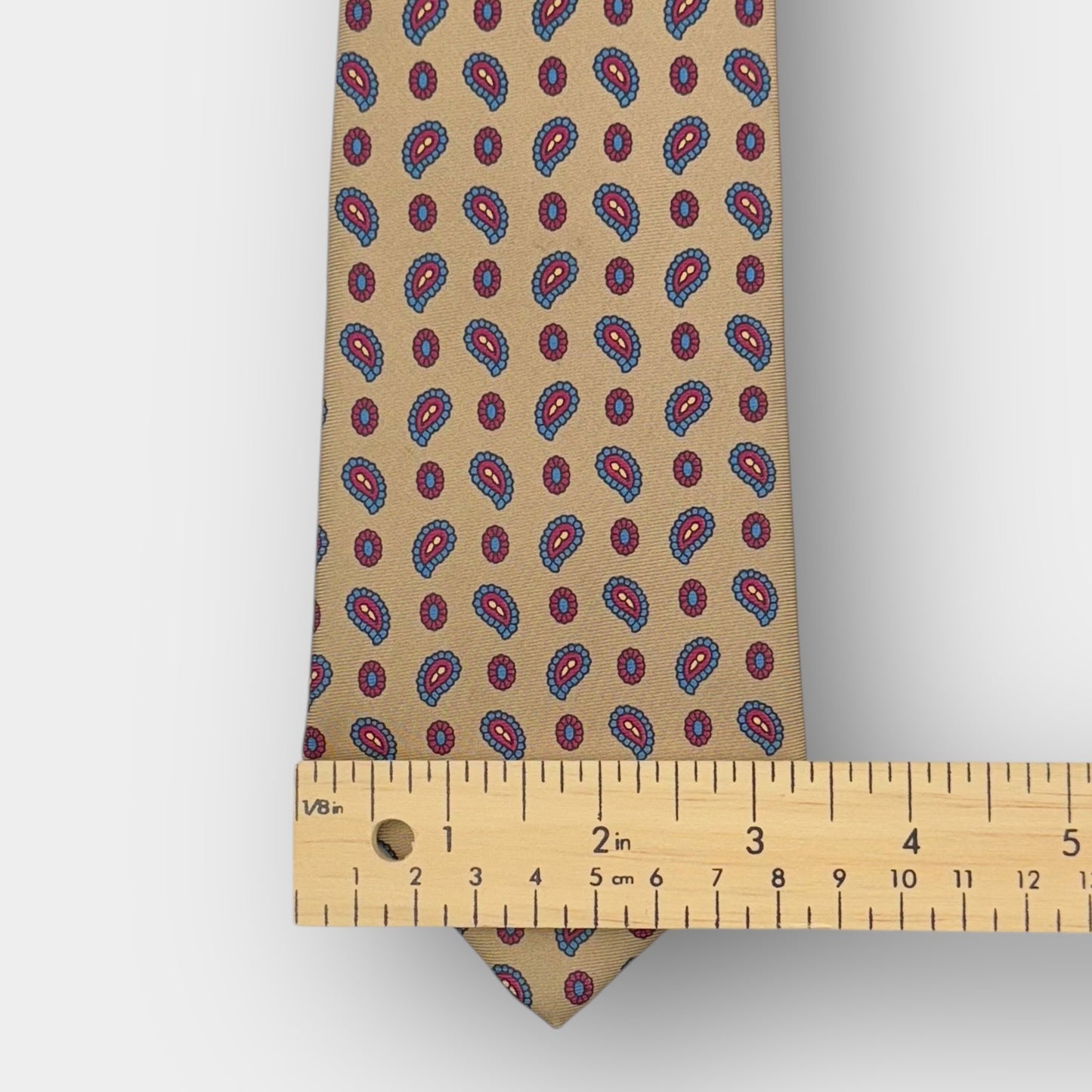 Paisley silk tie