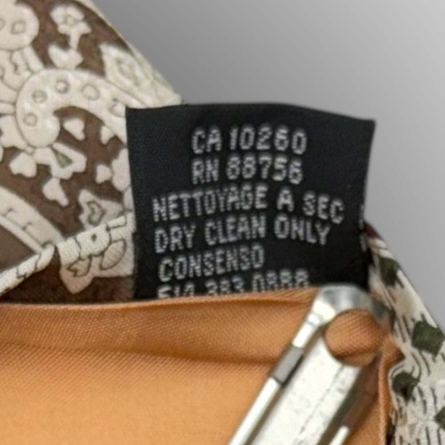 Consenso Paisley Tie