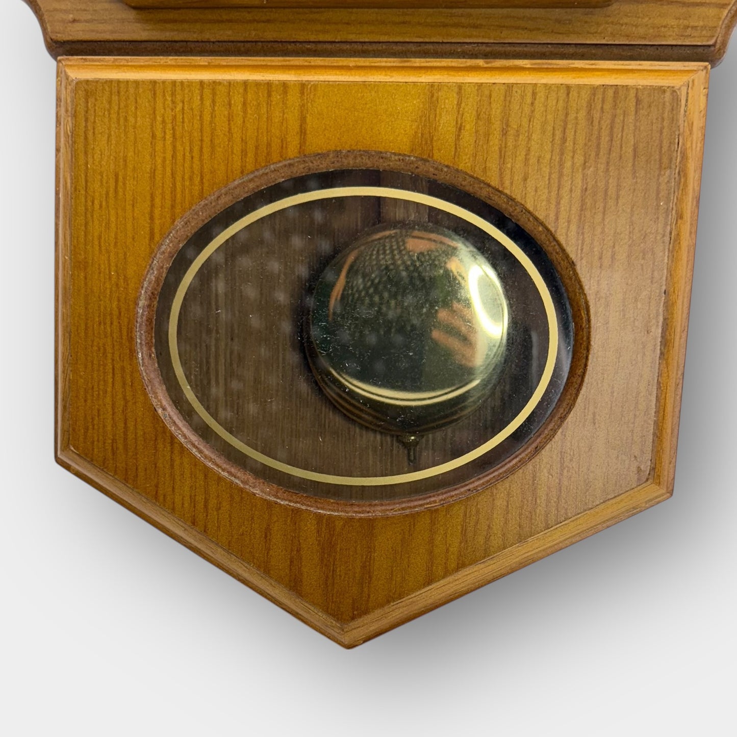 Oak Quartz Chime Wall Clock