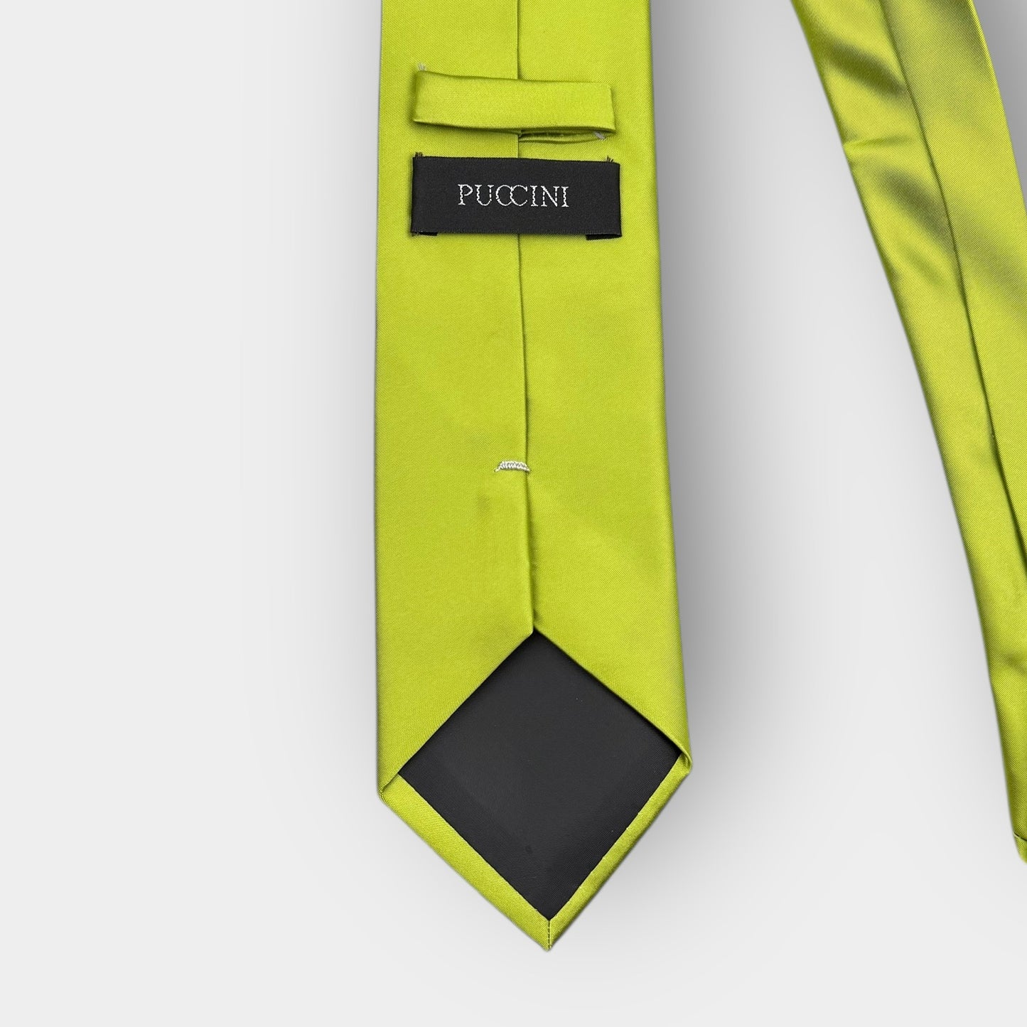 Puccini Lime Green Tie