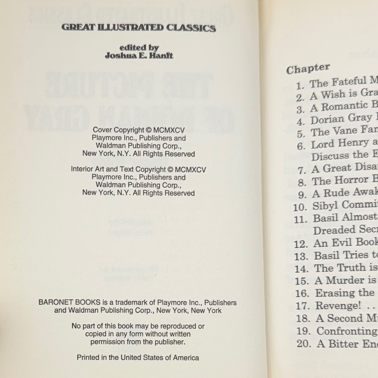 Dorian Gray Illustrated Classic