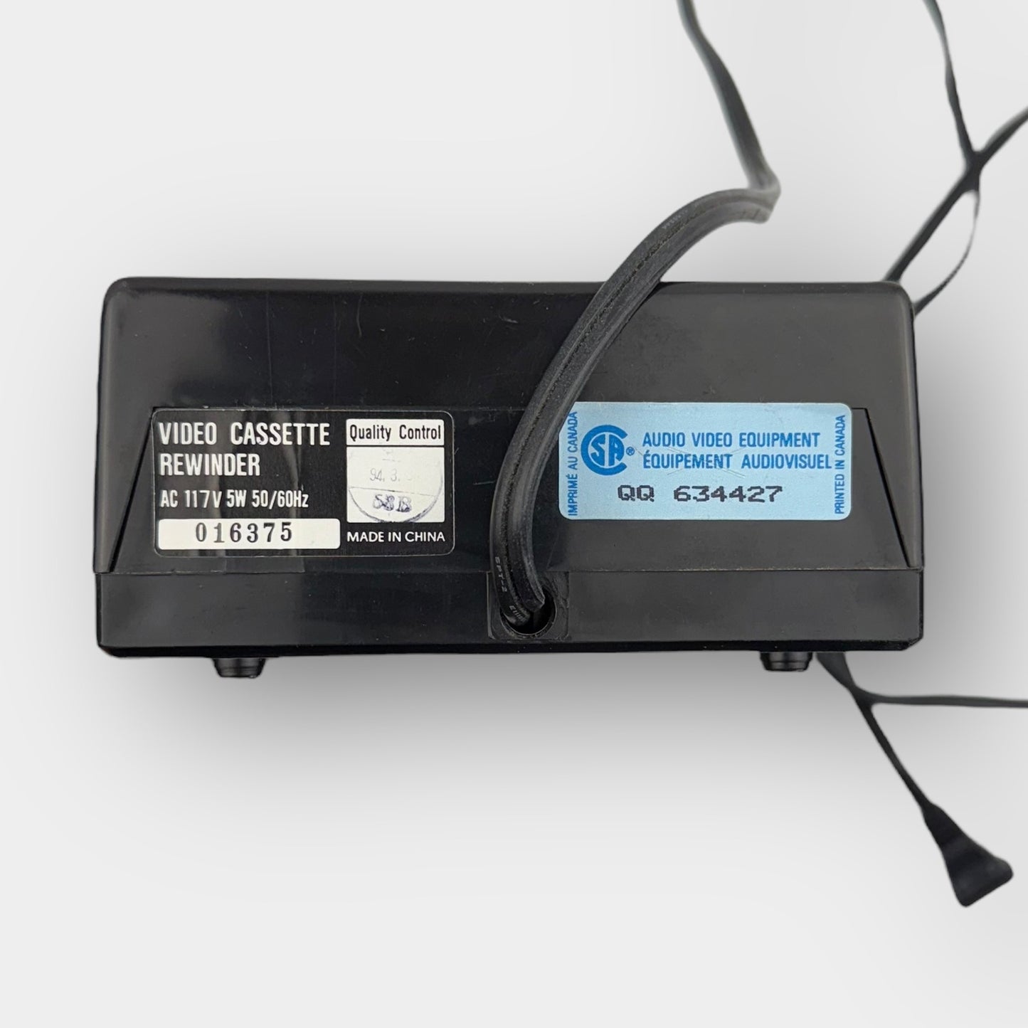 Kinyo VHS Rewinder UV-413