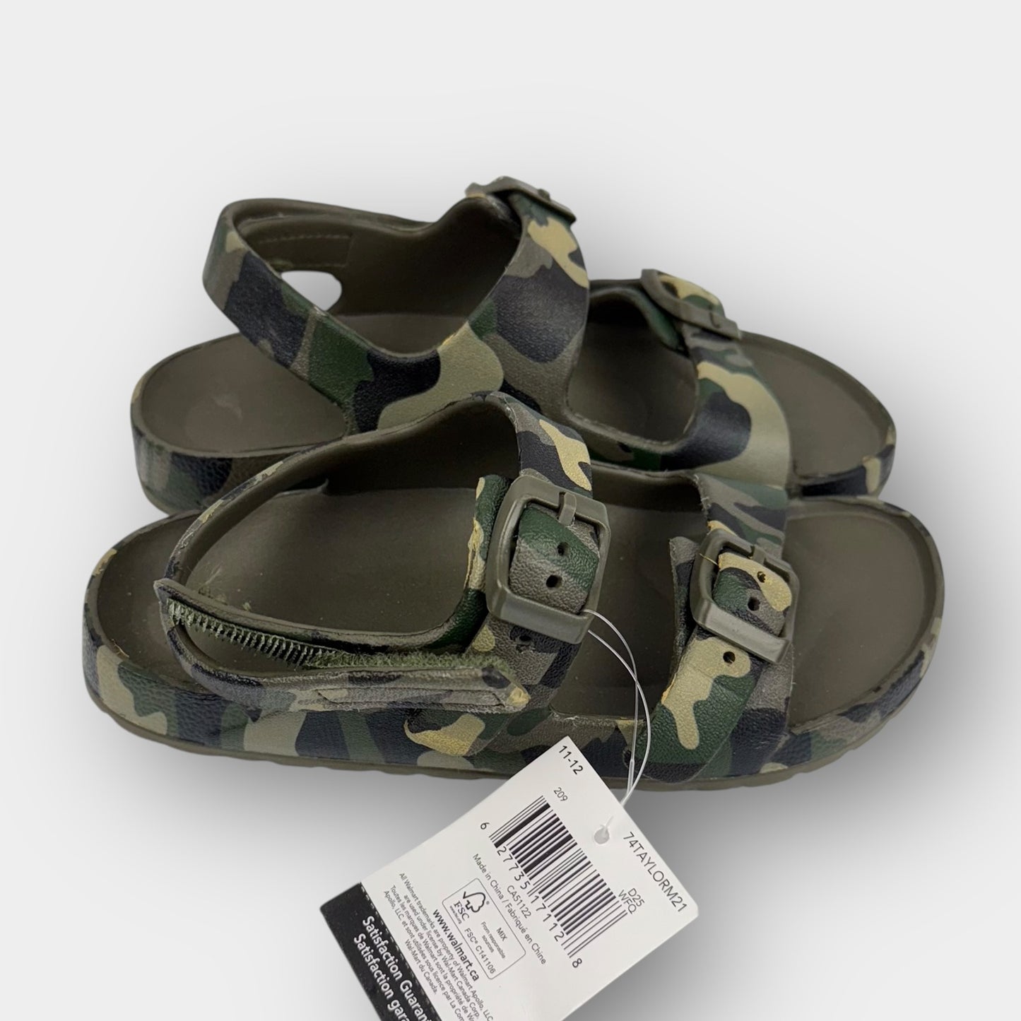 Walmart Camo Sandals (11/12 tod)