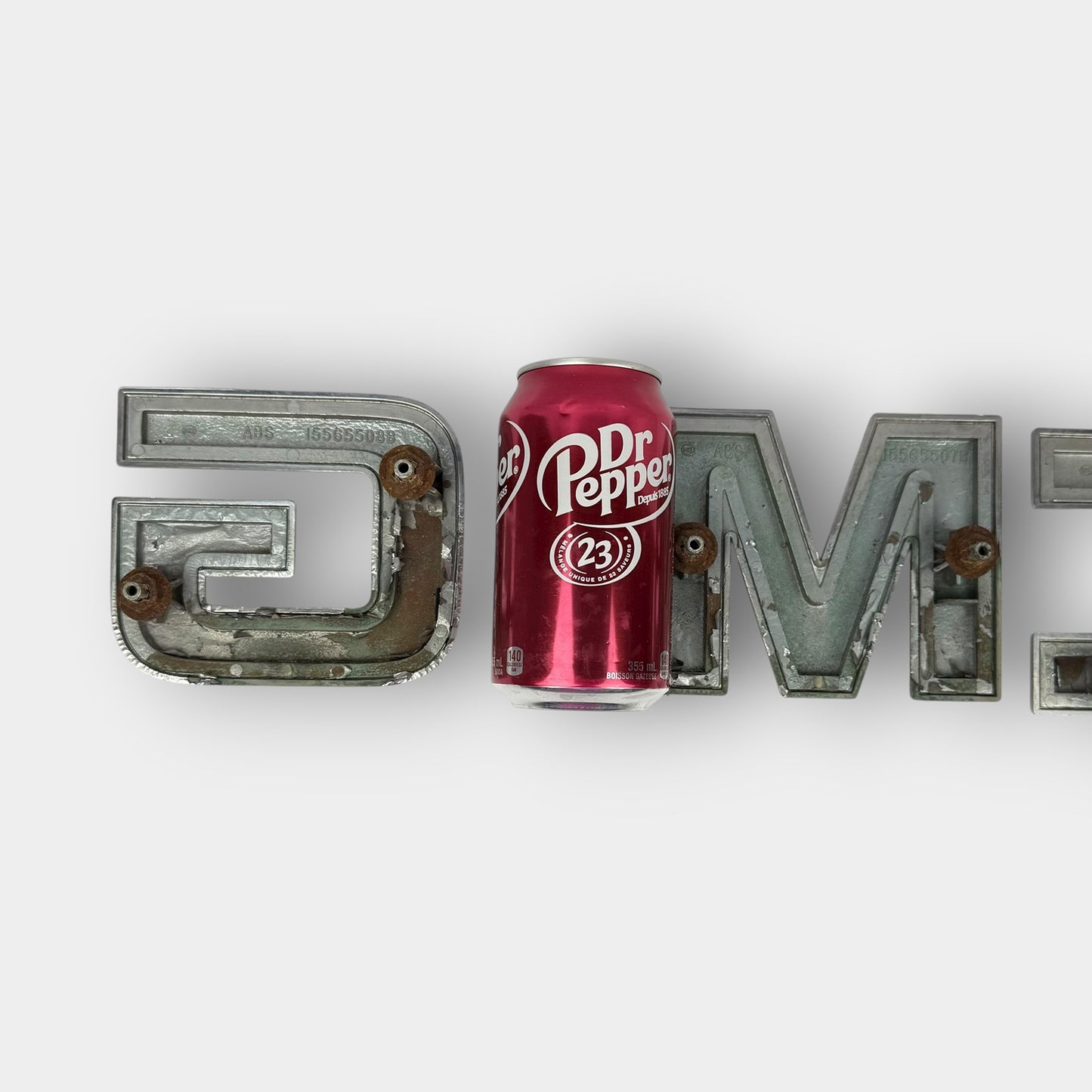 Red GMC Grille Emblem Badge