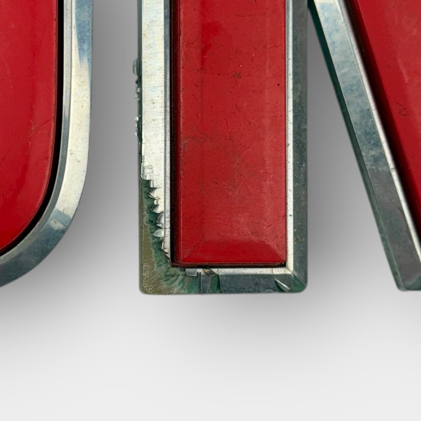 Red GMC Grille Emblem Badge