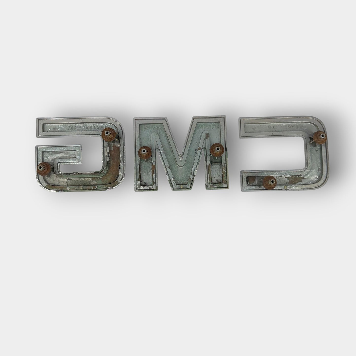 Red GMC Grille Emblem Badge