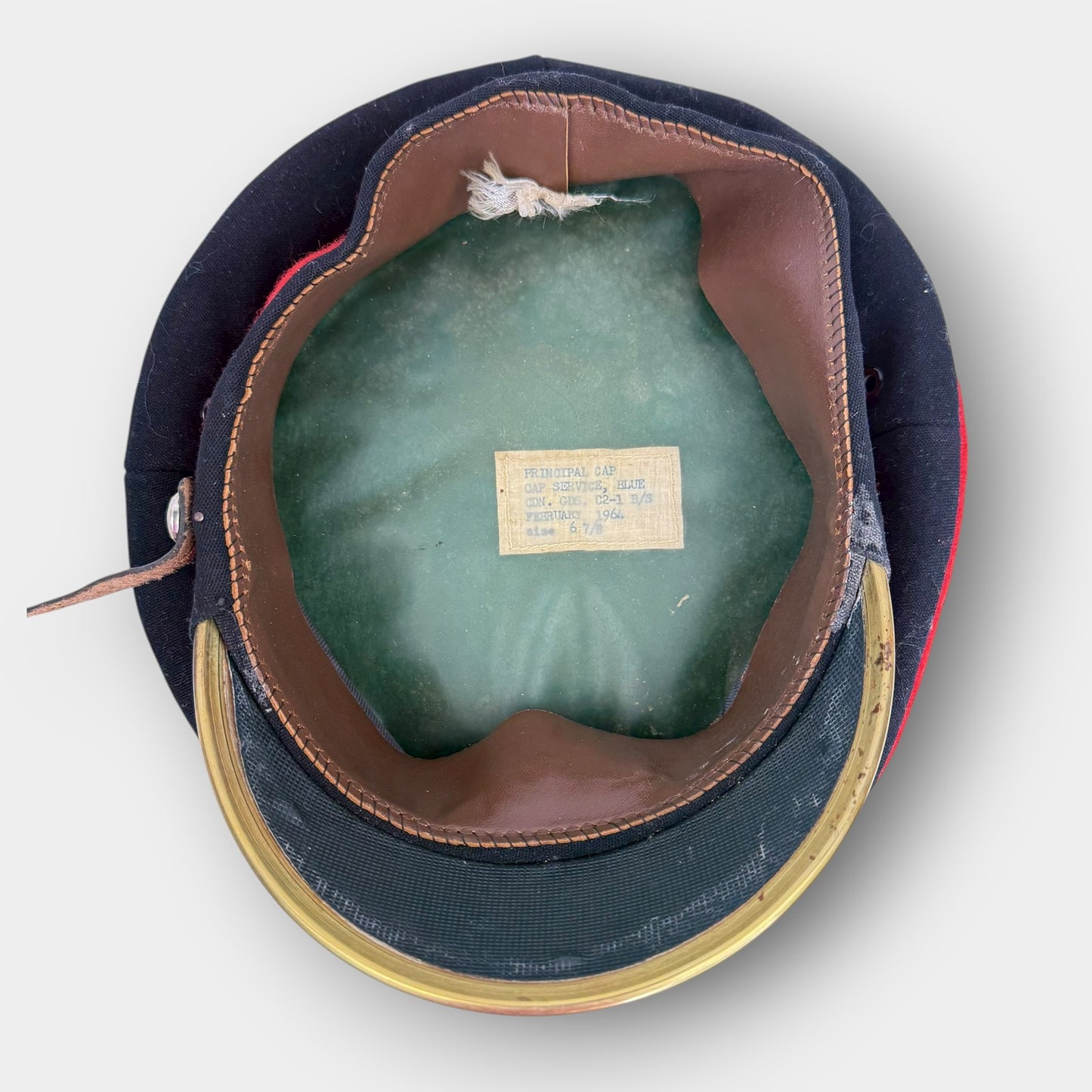 1964 Canadian Service Visor Hat