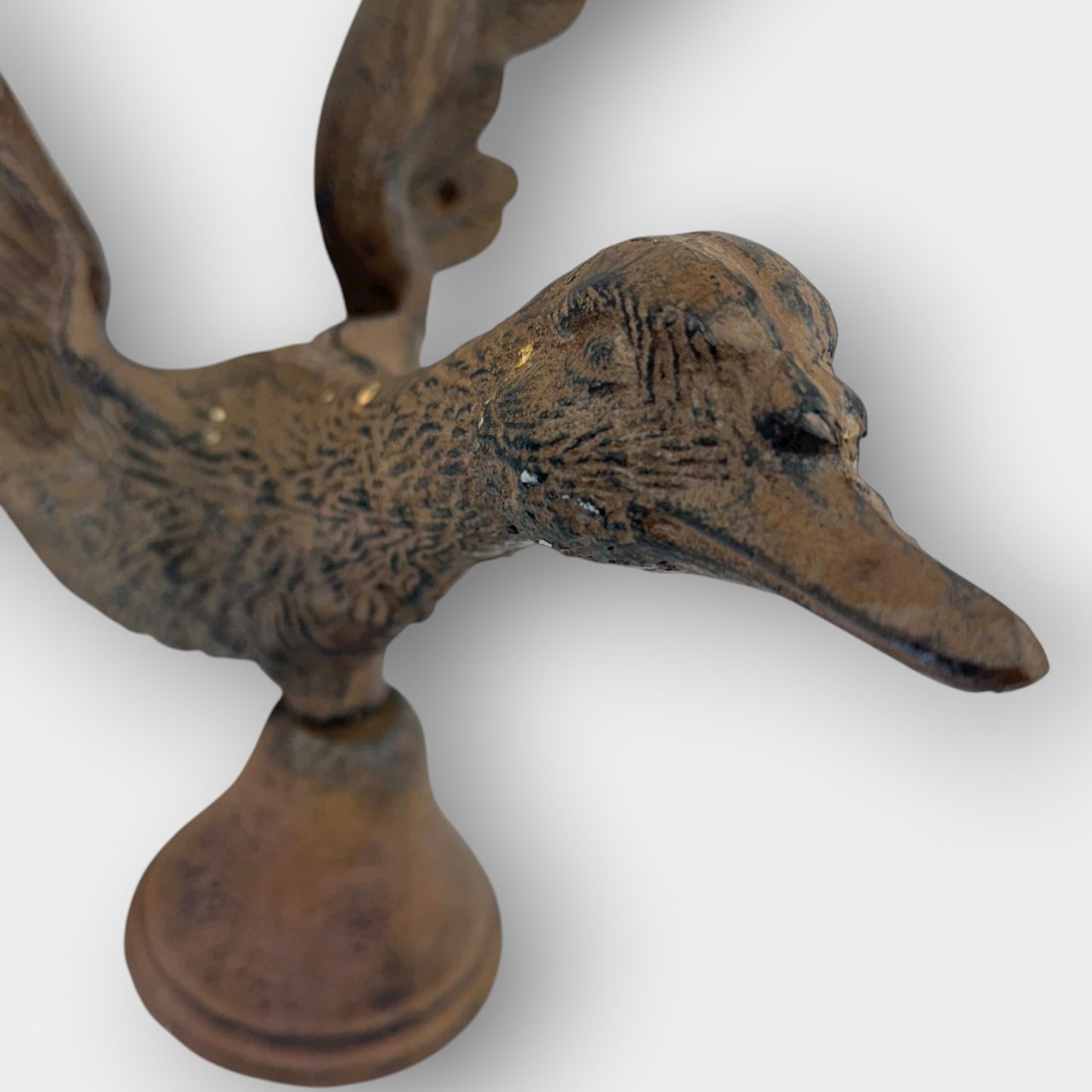 Cast Iron Duck Farm Bell