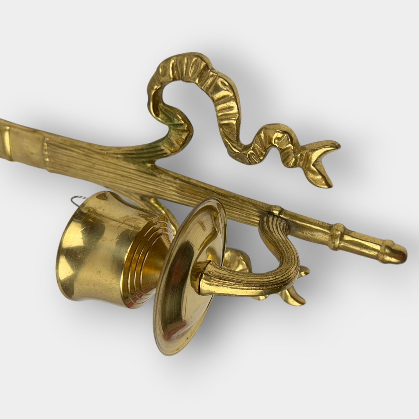 Brass Cherub Wall Sconces