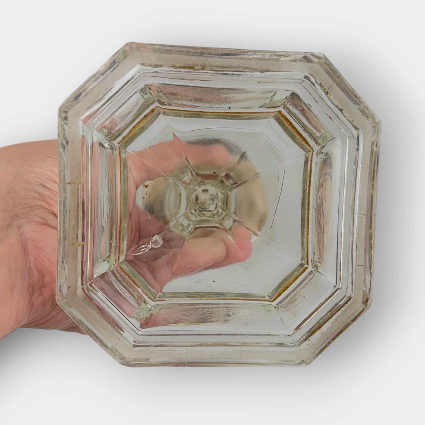 Glass Oil Lamp Base