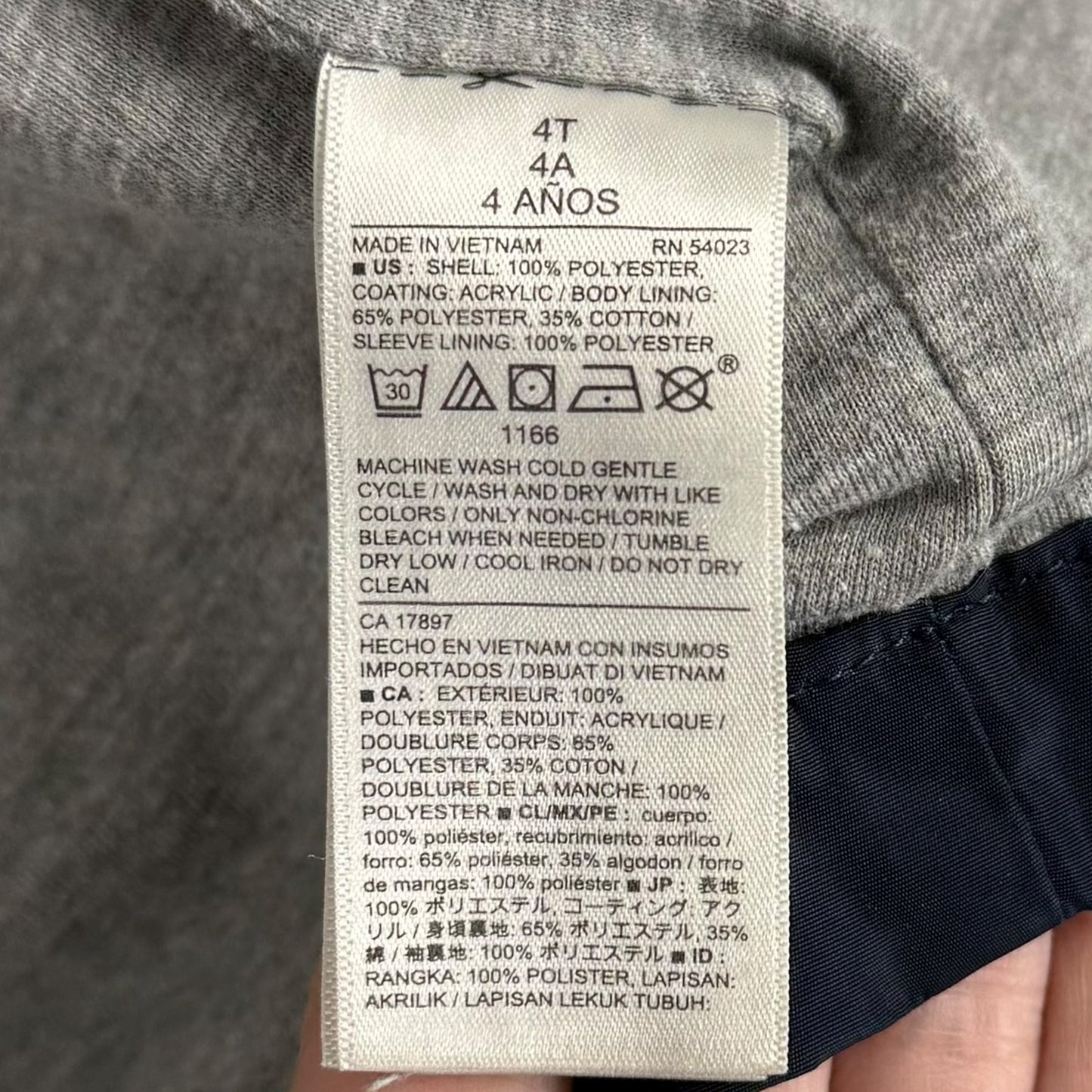 Old Navy Hooded Jacket (4T)