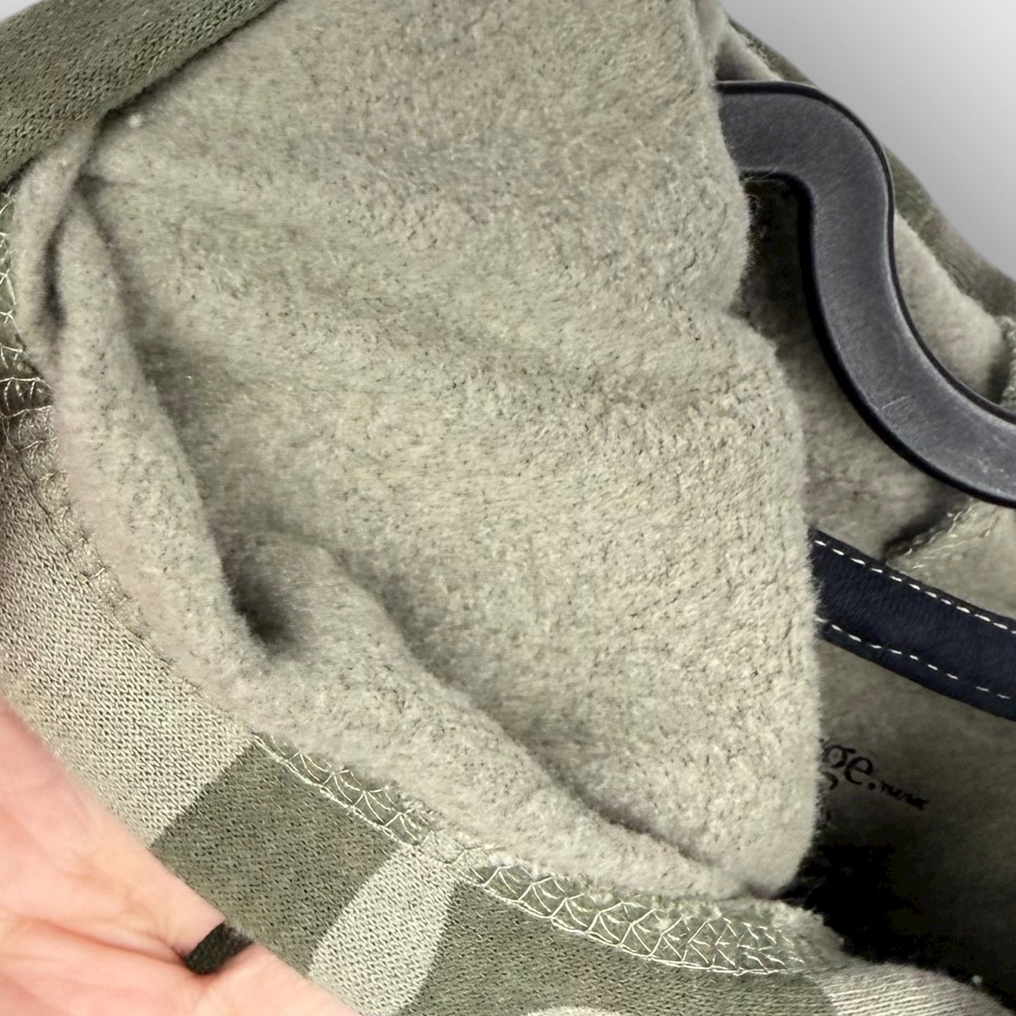 George fleece camo hoodie