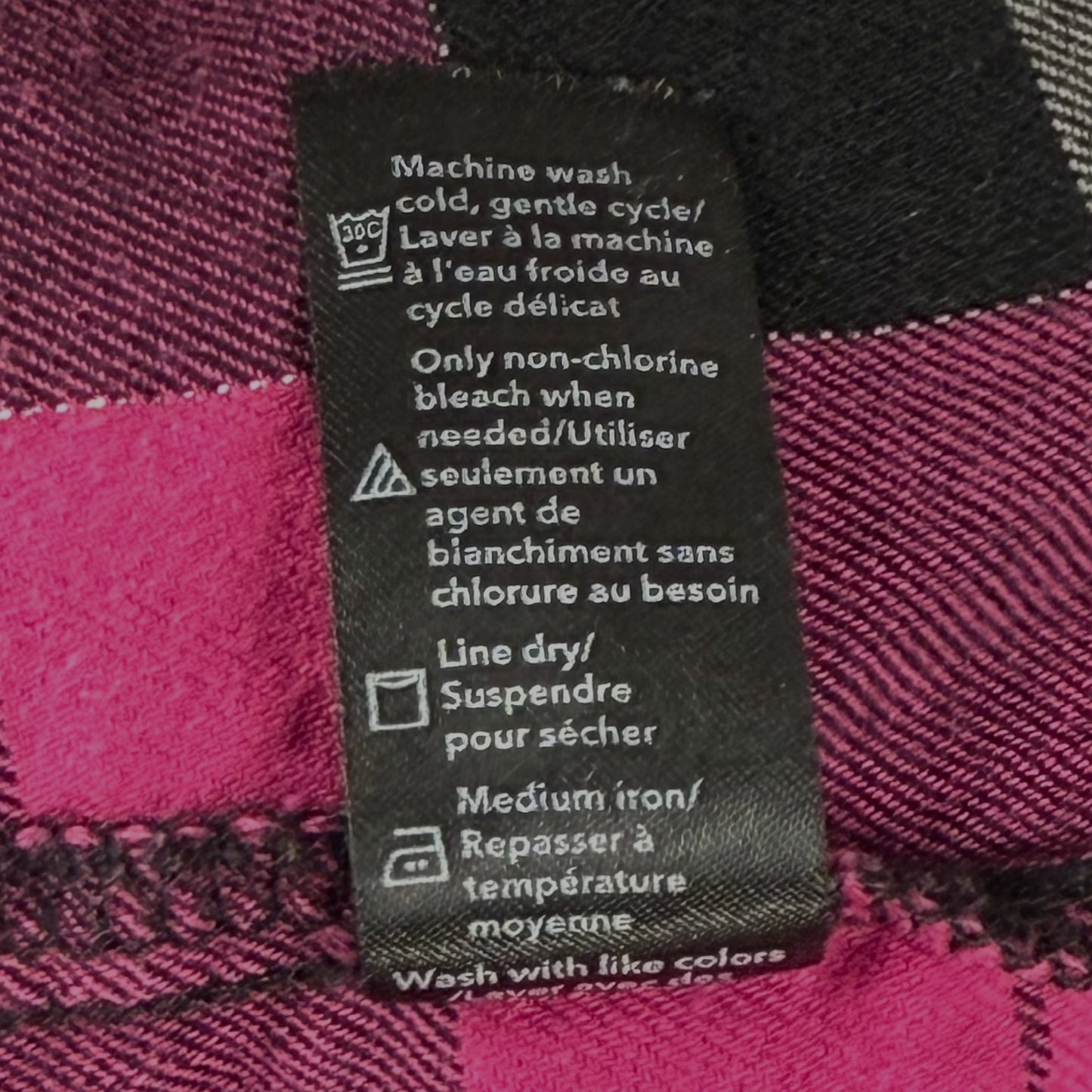 George plaid flannel shirt