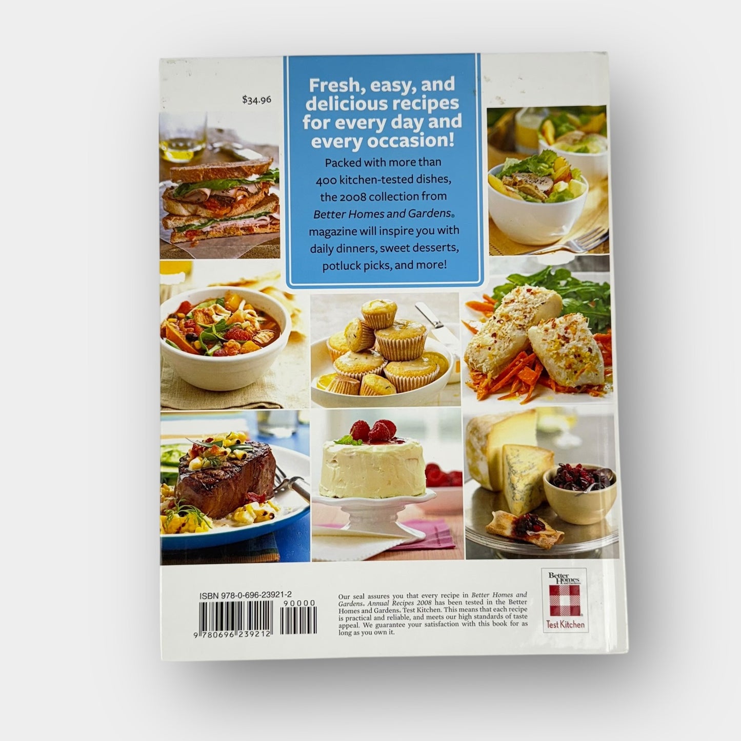 BHG 2008 Annual Recipes Cookbook