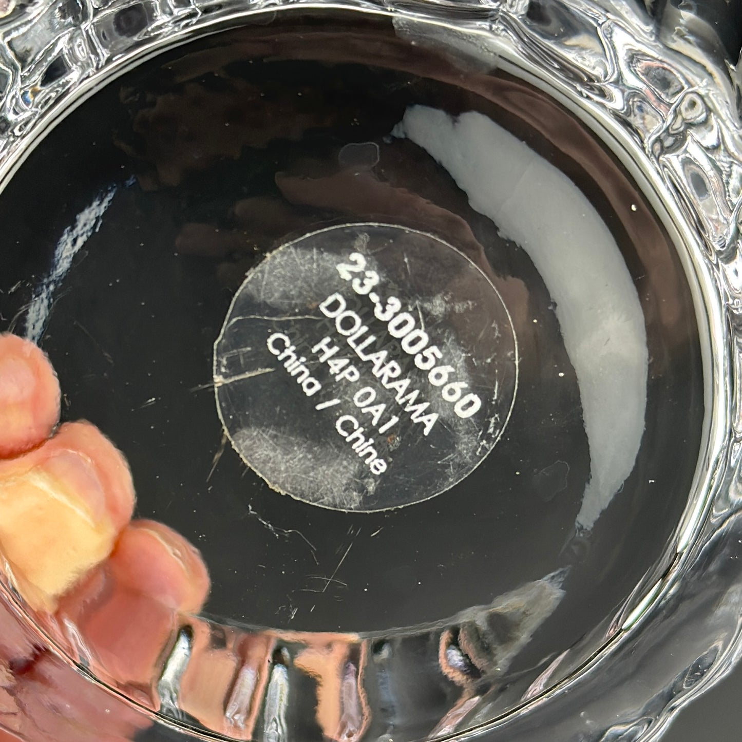 Dollarama Glass Candy Dish