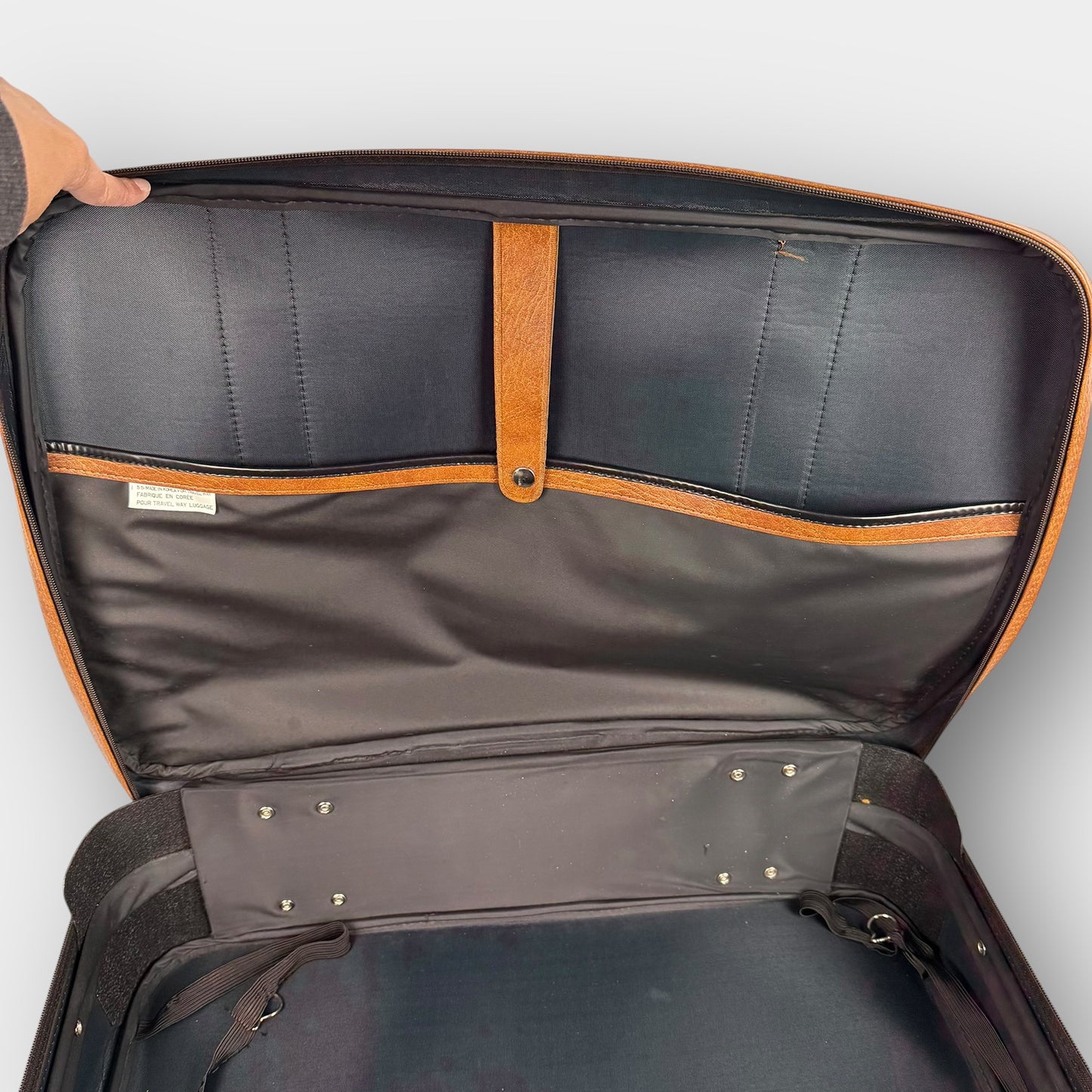Jet Stream vintage vinyl suitcase